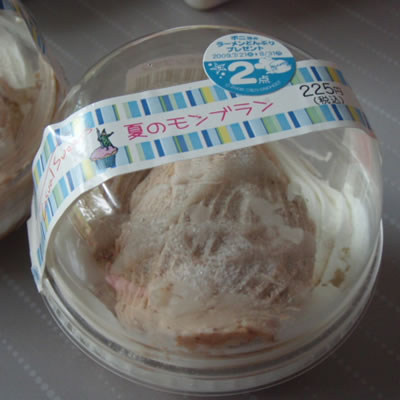 もち食感ロール&夏のモンブラン・ローソン