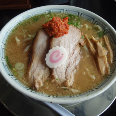 からし味噌ラーメン・ラーメン萬人(まんにん)・庄内町・余目