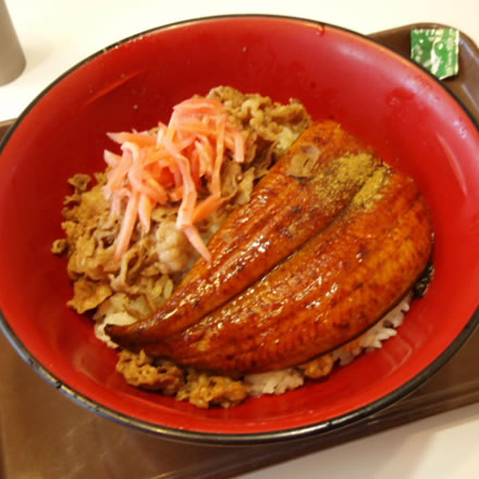 うな牛・特うな丼・すき家・カロリー