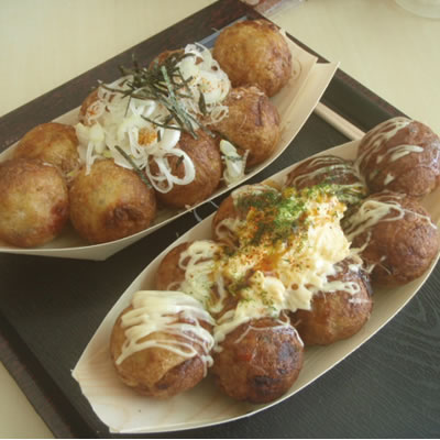 てりたまマヨネーズ・ねぎだこ・たこ焼き・銀だこ