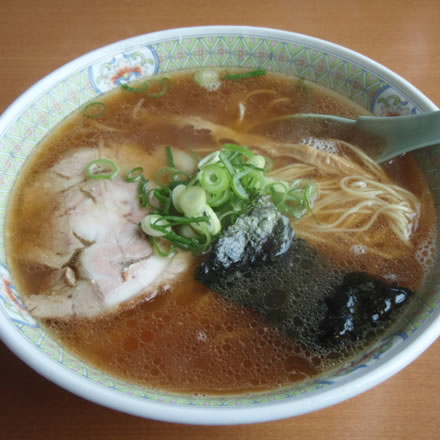 しょう油ラーメン(大盛)・千石や・鶴岡市大宝寺