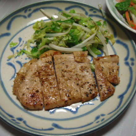ポークステーキ！？