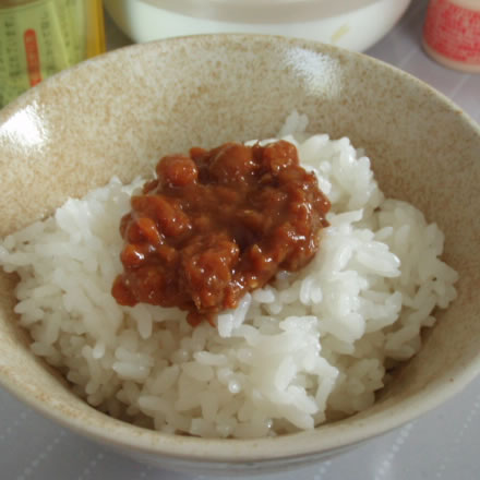 しょうゆの実・朝食のお供・マルノー