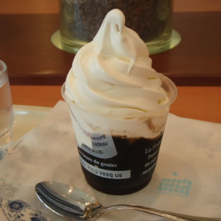 コーヒーゼリーパフェ・ドトール