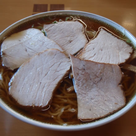 チャーシュー麺・三日月軒・高砂店