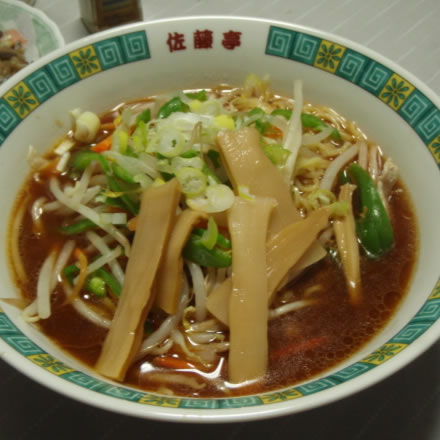 味噌ラーメン・自家製