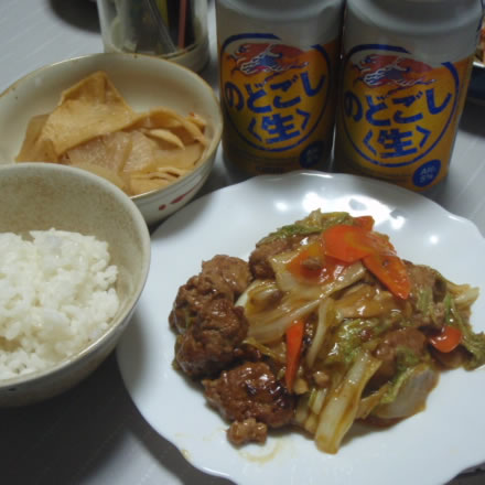 肉団子野菜あんかけ・韓国おでん