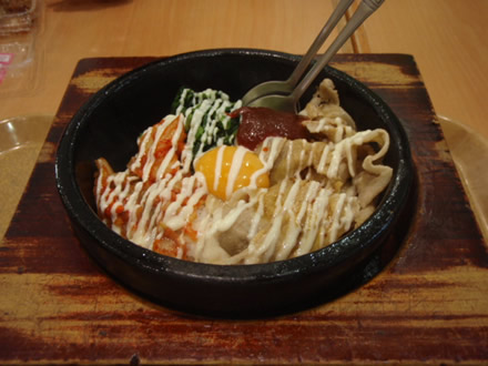 ビビンバ亭・豚キムチビビンバ・石焼ビビンバ・31アイスクリーム