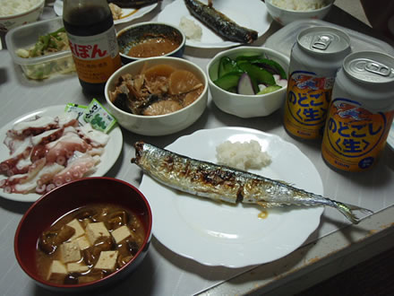 今晩のごっつお・10/16~10/20・何故か中抜けあり