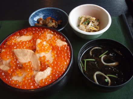 はらこめし定食・亘理・田園