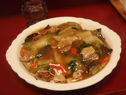 五目焼きそば・凰花園(おうかえん)・酒田市緑町19-10