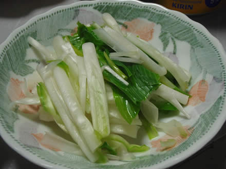 うるいのおひたし・からすかれいの煮物
