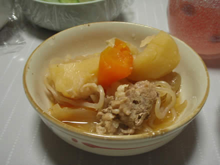 麻婆豆腐・肉じゃが・Asahiスーパードライ