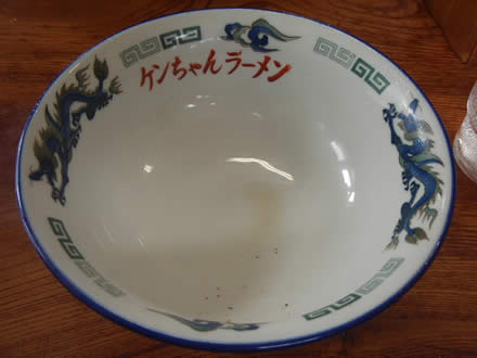 中華そば・小盛り・脂抜き・ケンチャンラーメン酒田本店