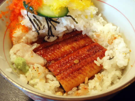 限定・みさき丼・金土日祝・海鮮丼+うなぎ丼・まぐろ茶屋みさき