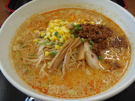 坦々麺・みそ坦々麺・めん福・酒田市新井田町8-19