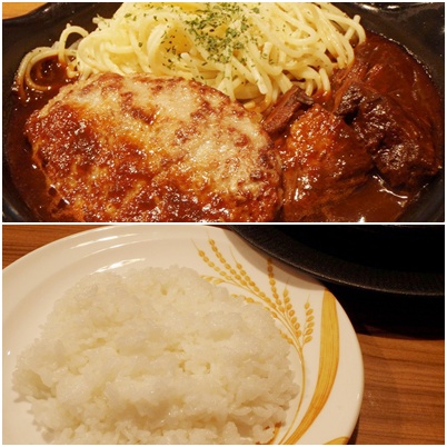 びっくりドンキー変化球編・ハンバーグ&ビーフシチュー