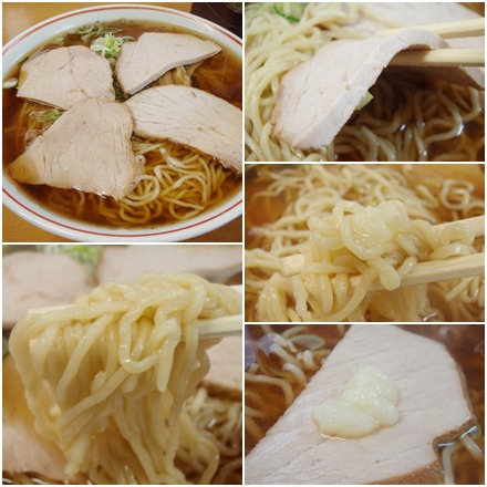 中華そば(大盛)・三日月軒高砂支店