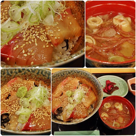 幸福丸・鮮魚漬丼
