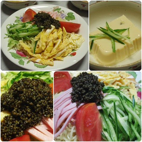 とんぶりのっけ冷やし中華