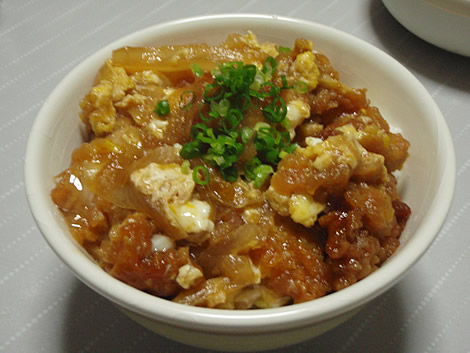 すぼら親子丼・手抜き料理