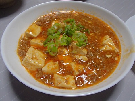 麻婆豆腐・はんぺんのハムチーズサンド
