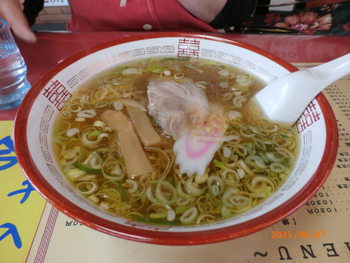 旧車会場と鳴子のラーメン